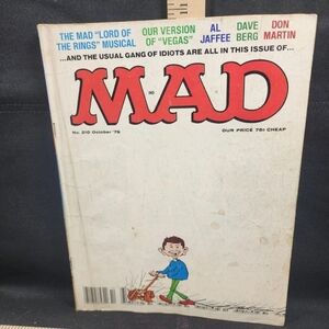 1979 Oct Mad Magazine #210 Used Complete